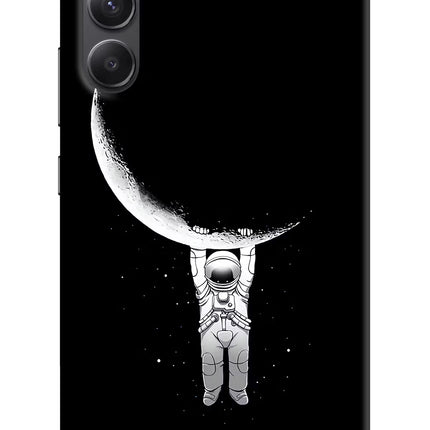 Moon Space Samsung A34 5G Hard Case Back Cover by Casekaro