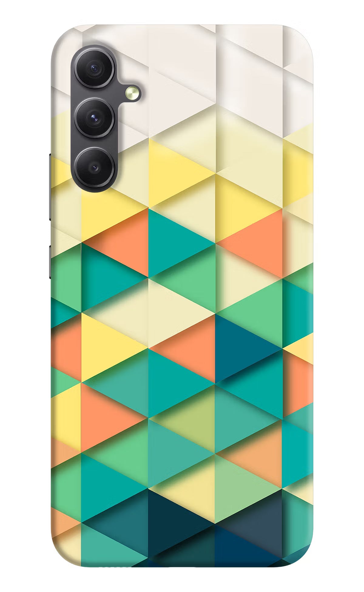 Abstract Samsung A34 5G Hard Case Back Cover by Casekaro