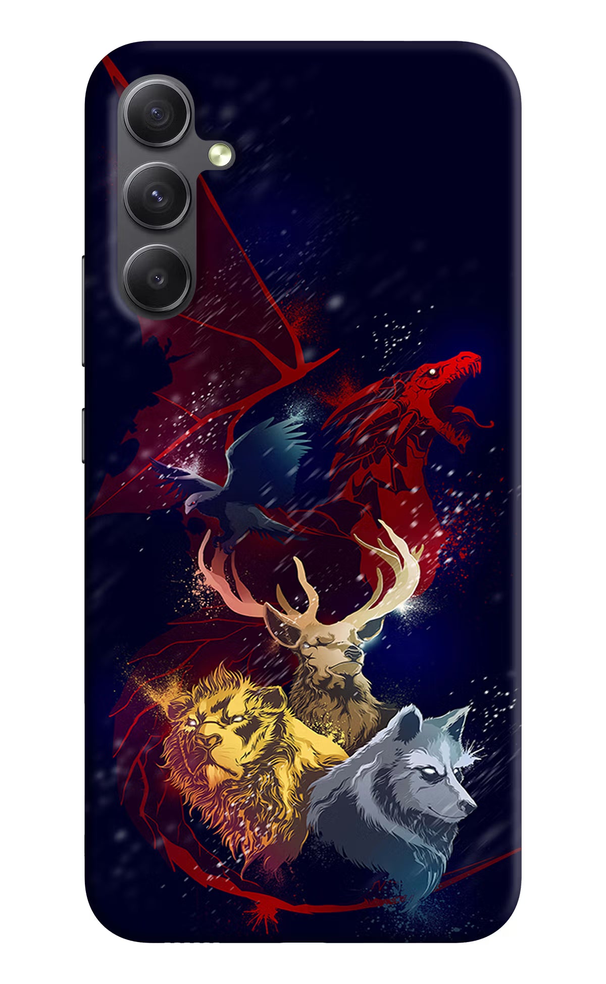 Game Of Thrones Samsung A34 5G Hard Case Back Cover by Casekaro
