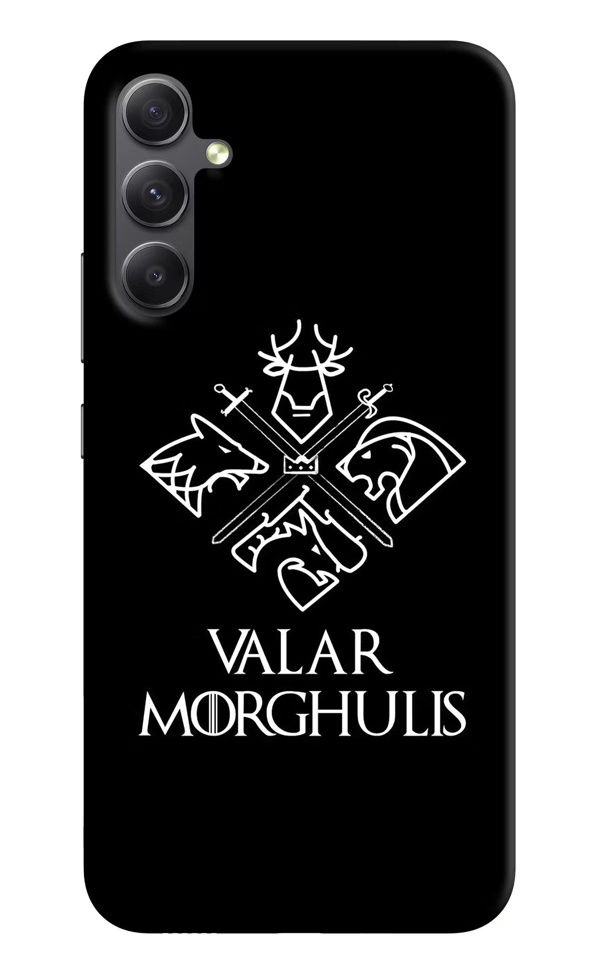 Valar Morghulis | Game Of Thrones Samsung A34 5G Hard Case Back Cover by Casekaro