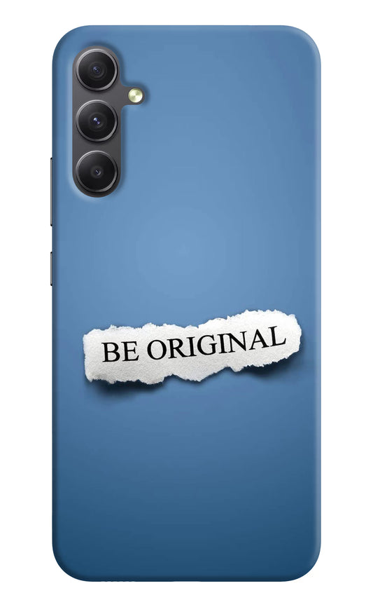 Be Original Samsung A34 5G Hard Case Back Cover by Casekaro
