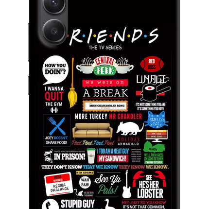 FRIENDS Samsung A34 5G Hard Case Back Cover by Casekaro