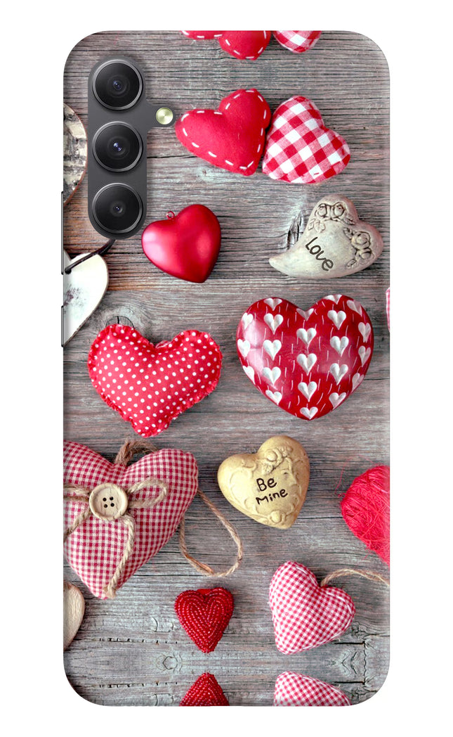Love Wallpaper Samsung A34 5G Hard Case Back Cover by Casekaro