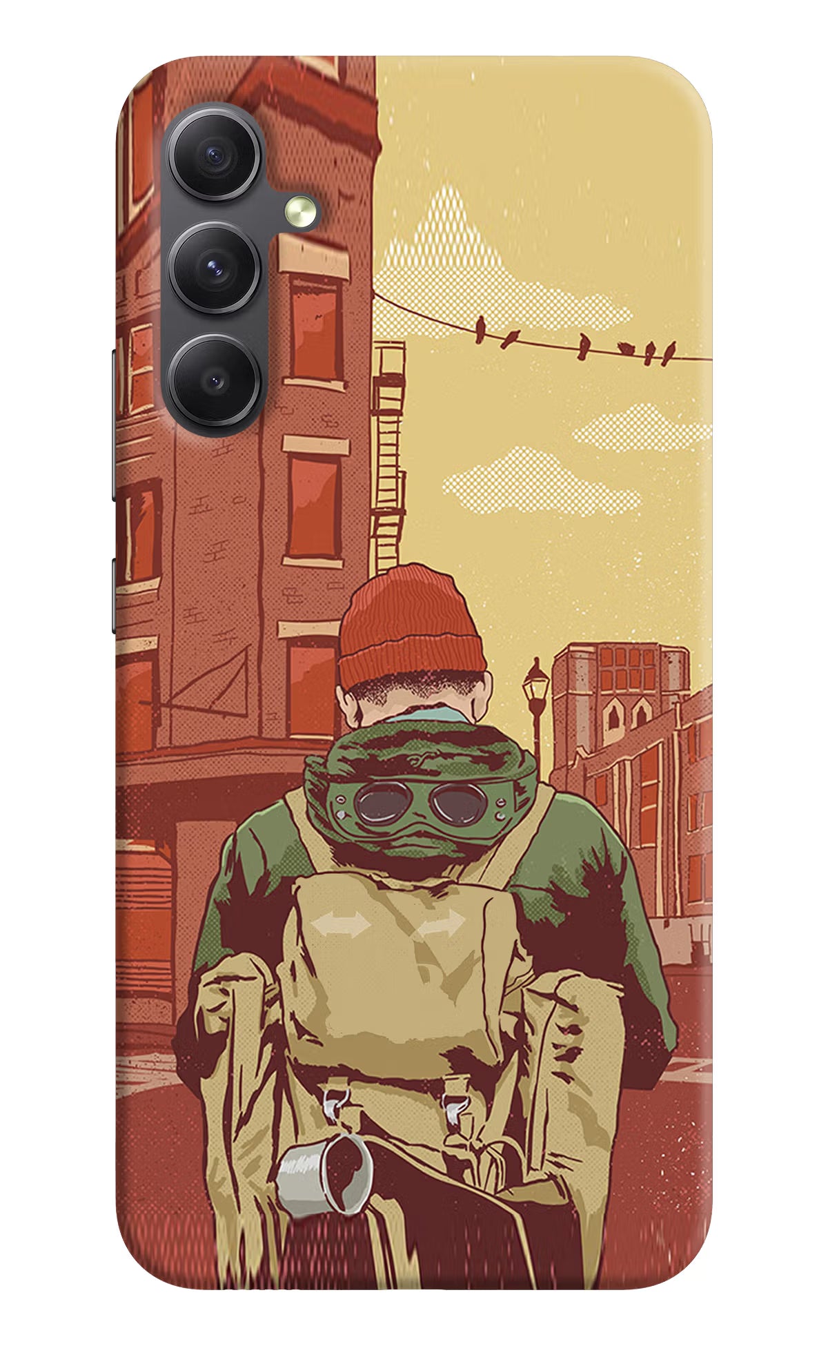 Adventurous Samsung A34 5G Hard Case Back Cover by Casekaro
