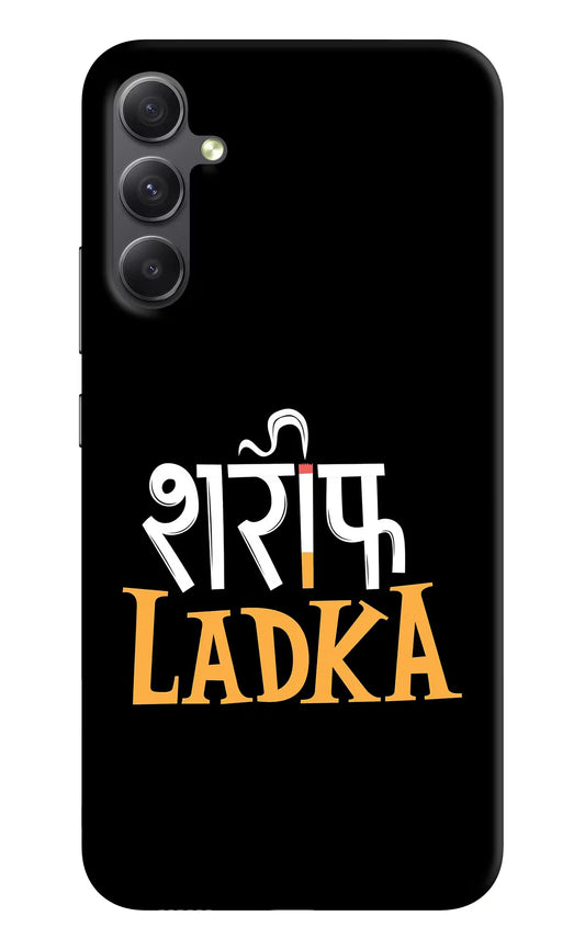 Shareef Ladka Samsung A34 5G Hard Case Back Cover by Casekaro