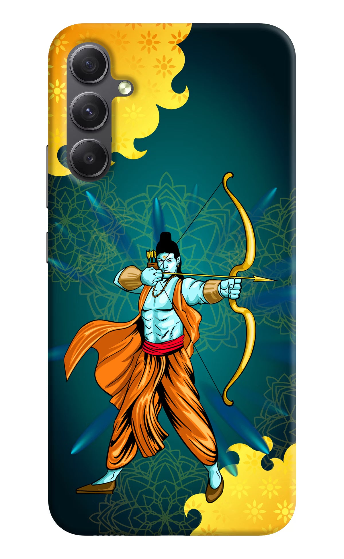 Lord Ram - 6 Samsung A34 5G Hard Case Back Cover by Casekaro
