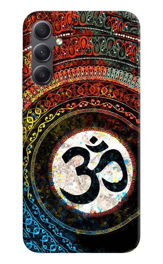 Om Cultural Samsung A34 5G Hard Case Back Cover by Casekaro