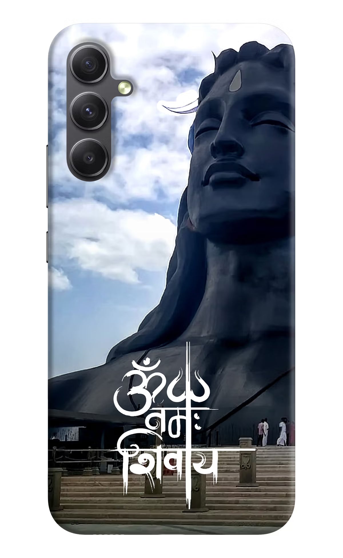 Om Namah Shivay Samsung A34 5G Hard Case Back Cover by Casekaro