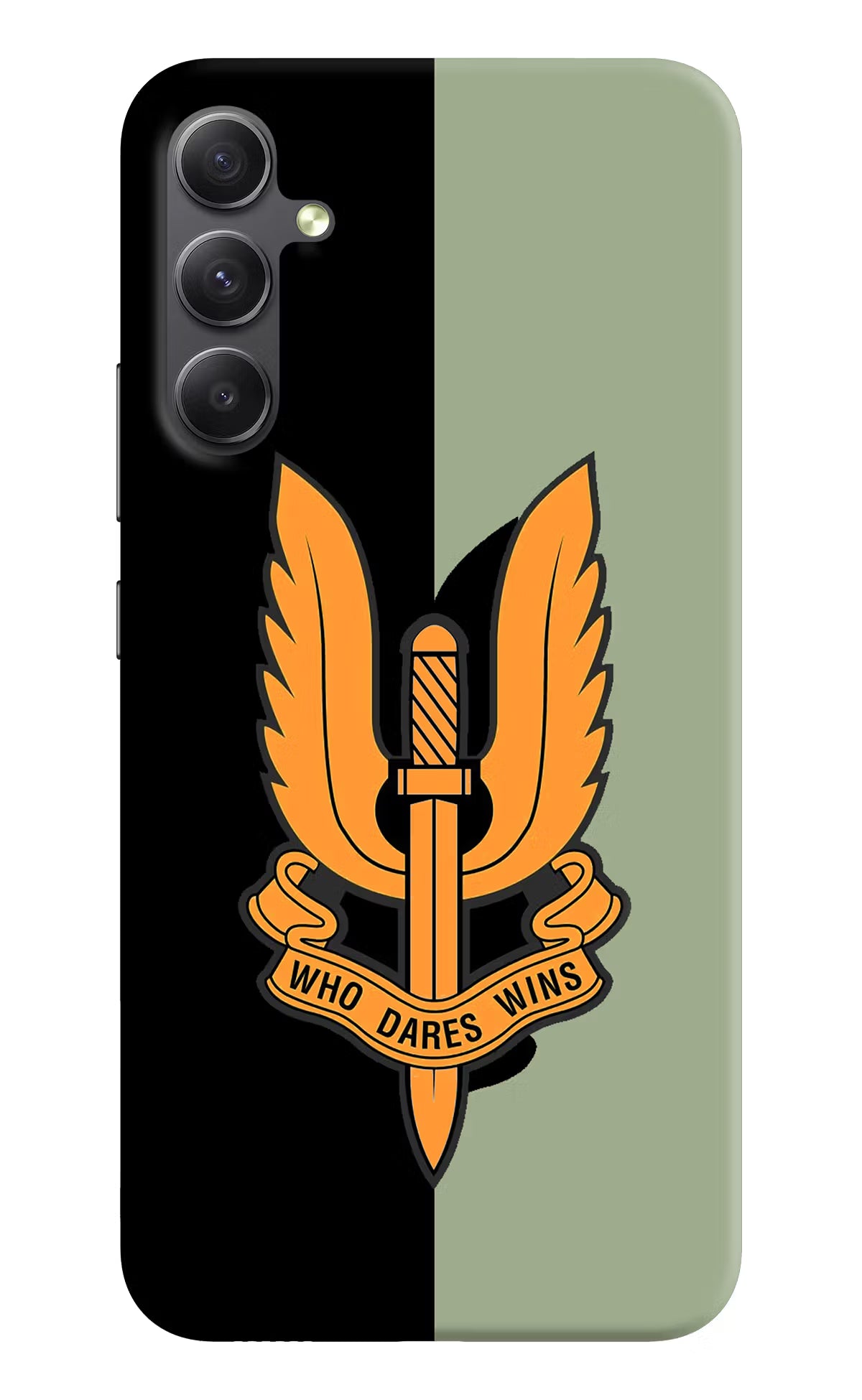 Balidan Logo Samsung A34 5G Hard Case Back Cover by Casekaro