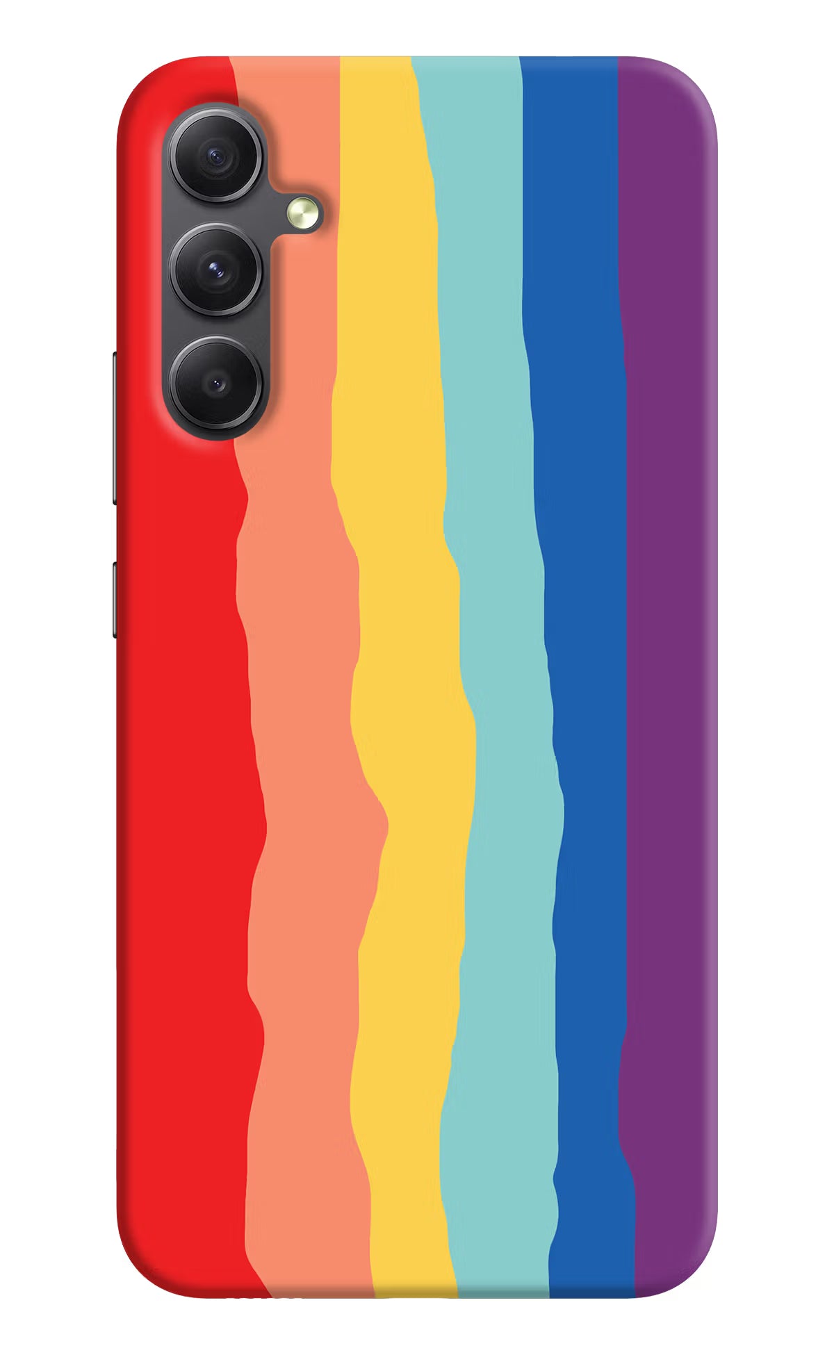 Rainbow Samsung A34 5G Hard Case Back Cover by Casekaro