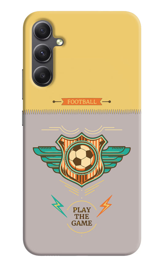 Football Samsung A34 5G Hard Case Back Cover by Casekaro