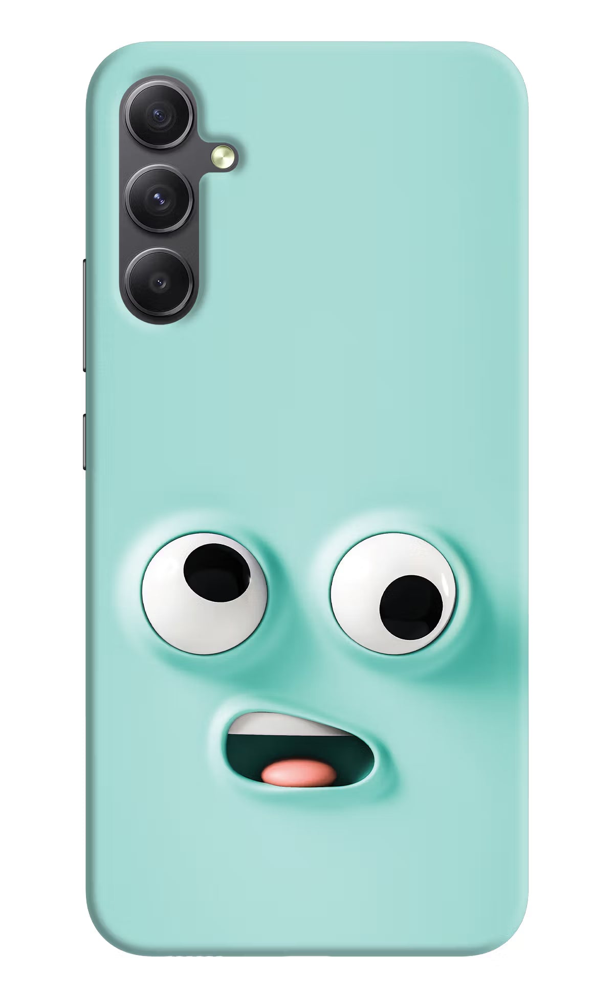 Funny Cartoon Samsung A34 5G Hard Case Back Cover by Casekaro