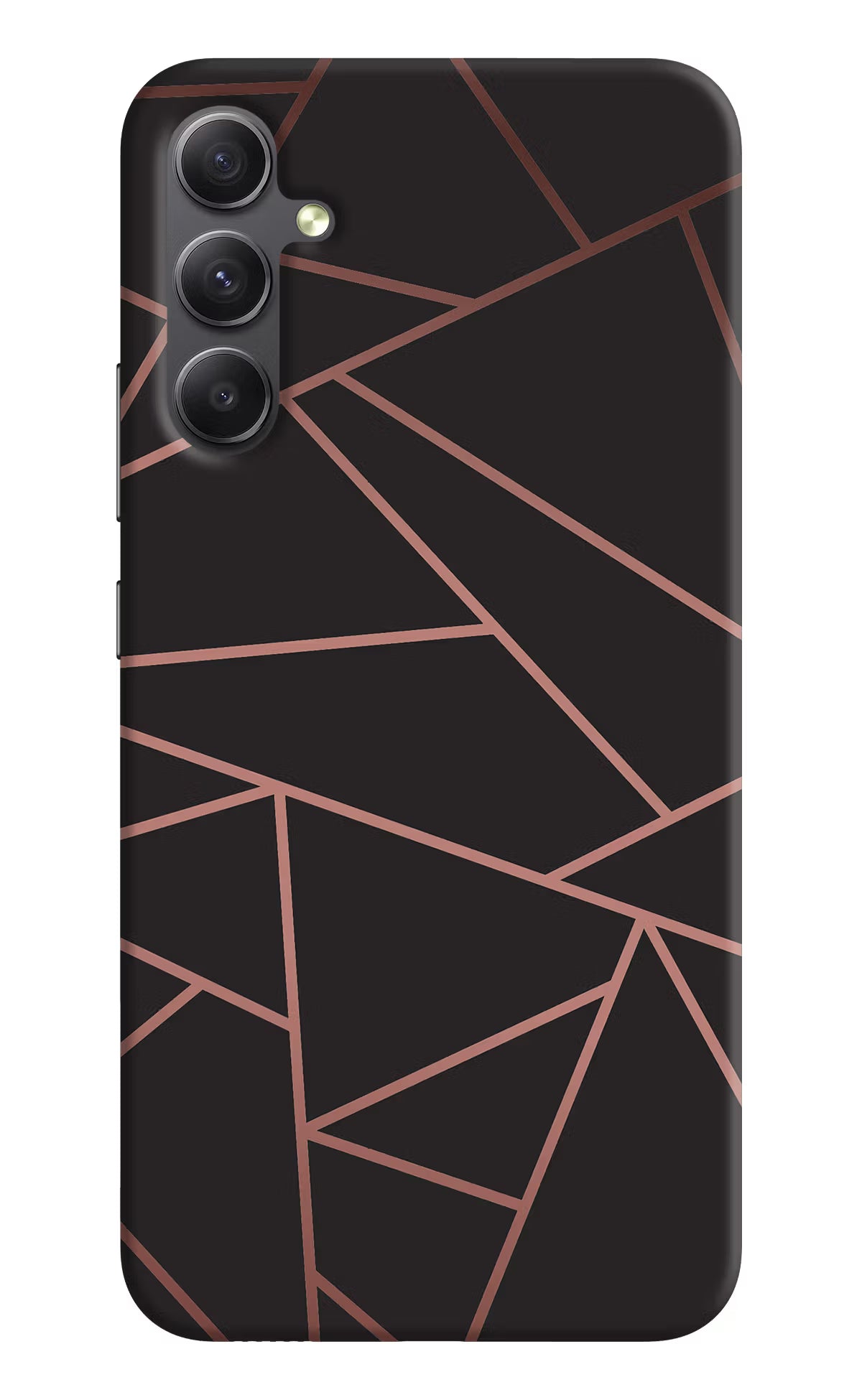 Geometric Pattern Samsung A34 5G Hard Case Back Cover by Casekaro