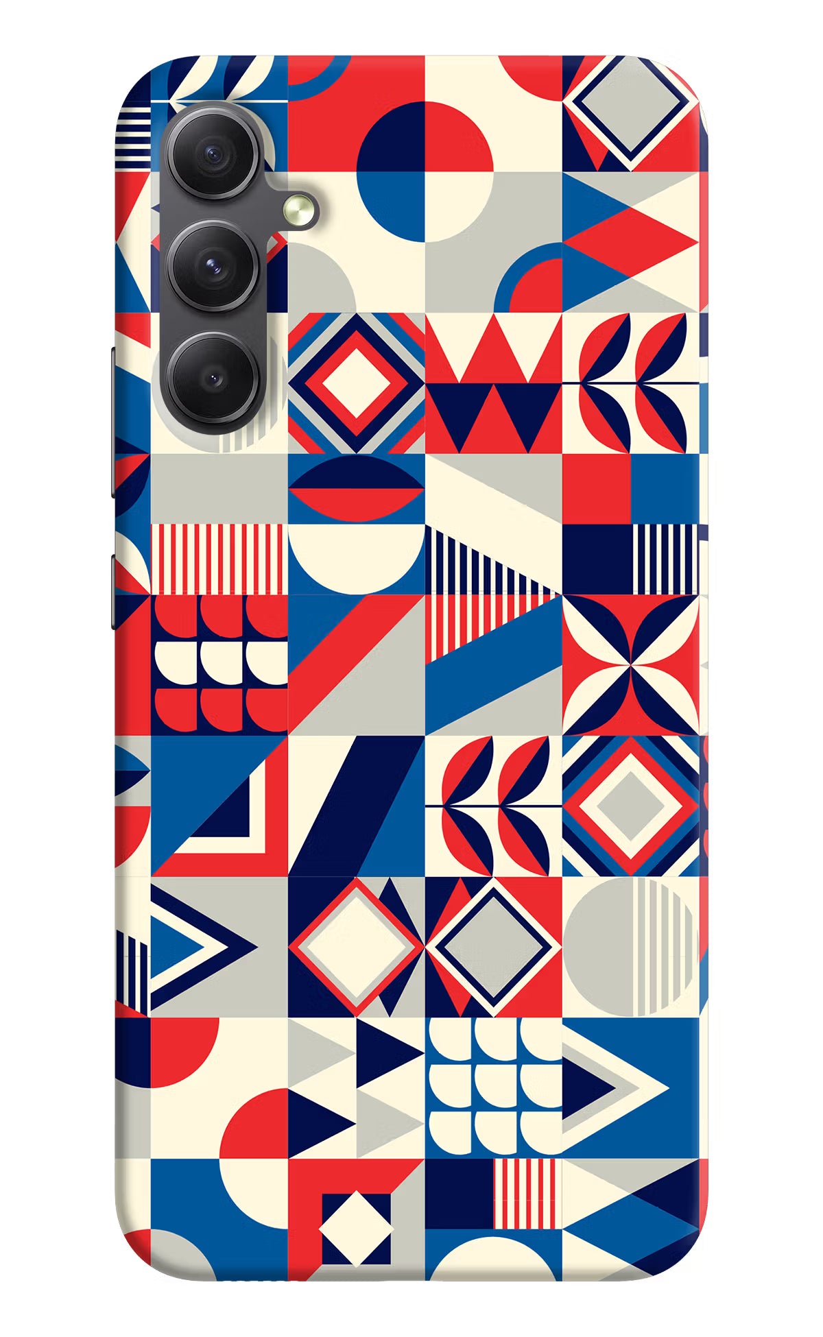 Colorful Pattern Samsung A34 5G Hard Case Back Cover by Casekaro