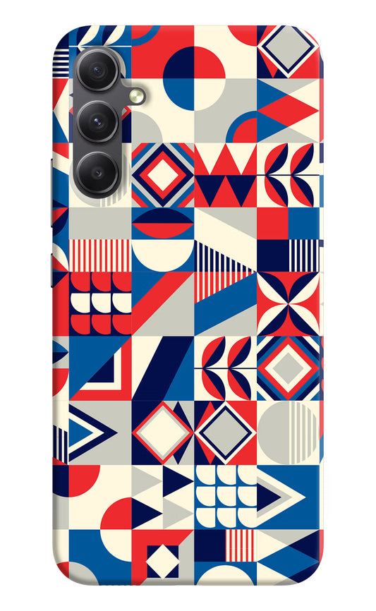 Colorful Pattern Samsung A34 5G Hard Case Back Cover by Casekaro