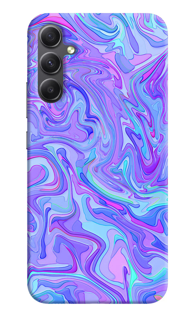 Glitter Samsung A34 5G Hard Case Back Cover by Casekaro