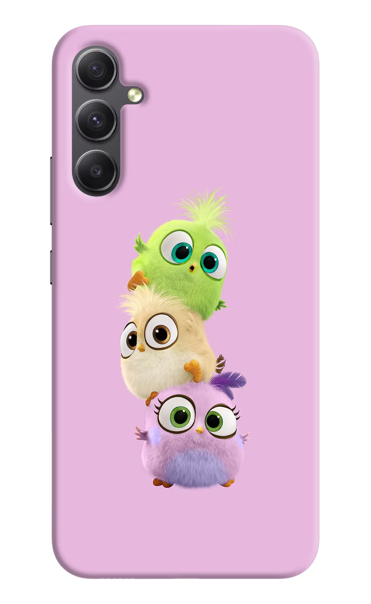 Cute Little Birds Samsung A34 5G Hard Case Back Cover by Casekaro