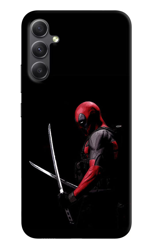 Deadpool Samsung A34 5G Hard Case Back Cover by Casekaro