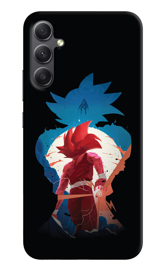 Goku Samsung A34 5G Hard Case Back Cover by Casekaro