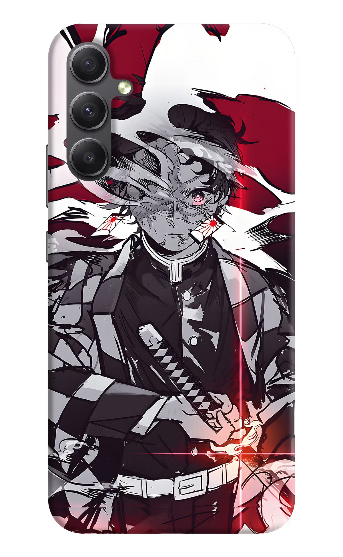 Demon Slayer Samsung A34 5G Hard Case Back Cover by Casekaro