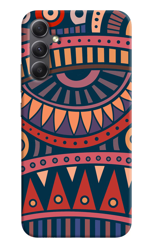 African Culture Design Samsung A34 5G Hard Case Back Cover by Casekaro