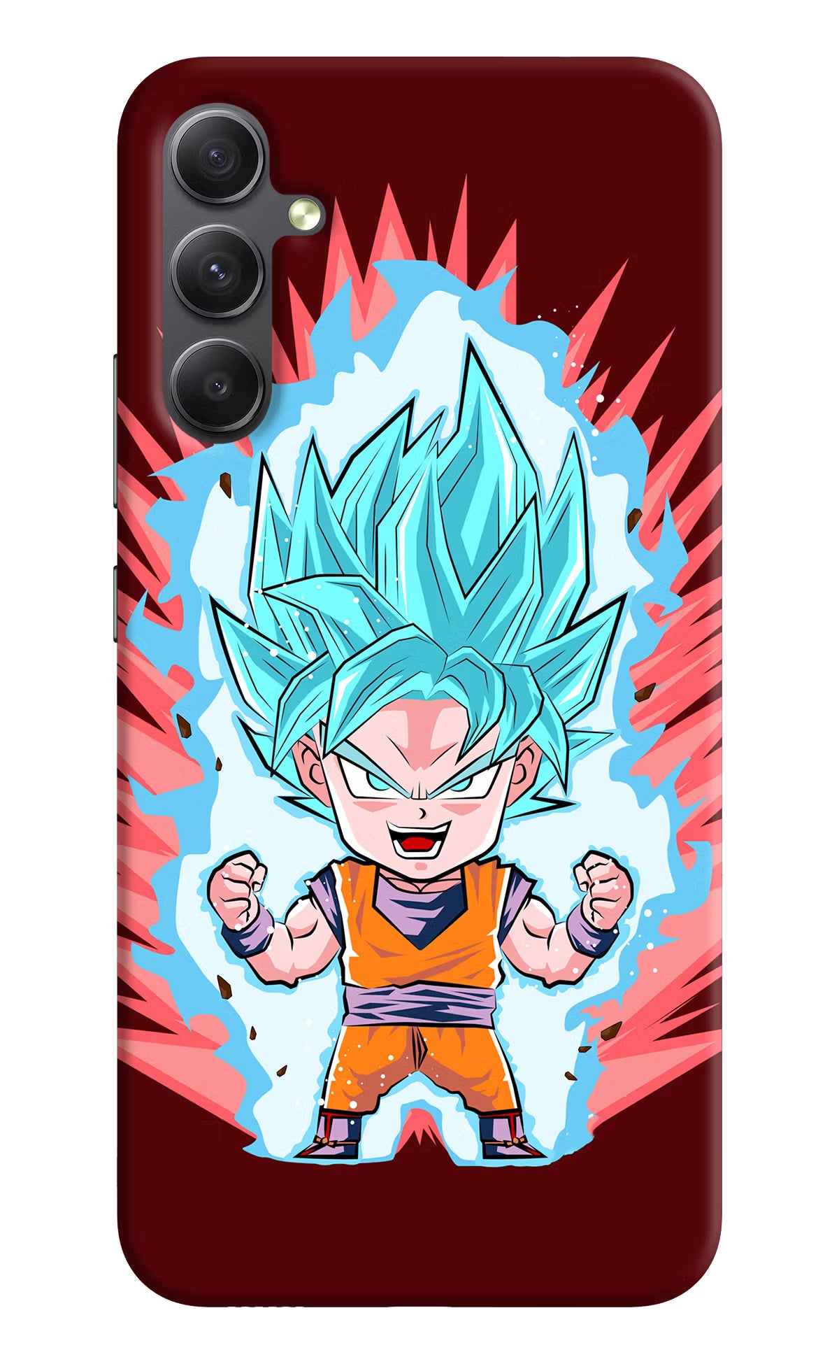 Goku Little Samsung A34 5G Hard Case Back Cover by Casekaro