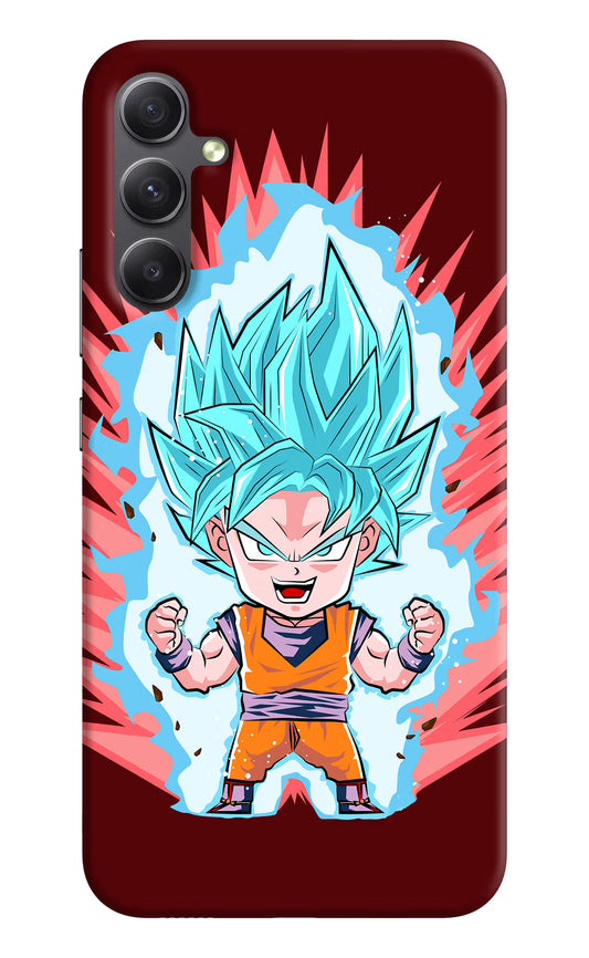 Goku Little Samsung A34 5G Hard Case Back Cover by Casekaro