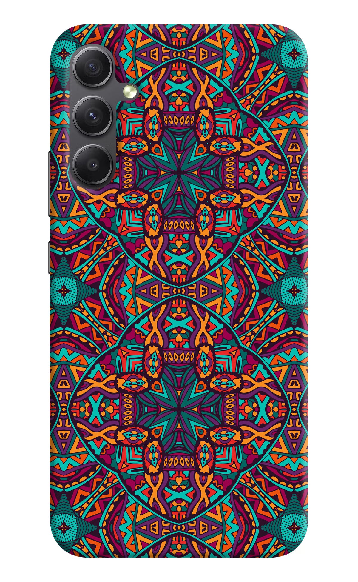 Colour Mandala Samsung A34 5G Hard Case Back Cover by Casekaro