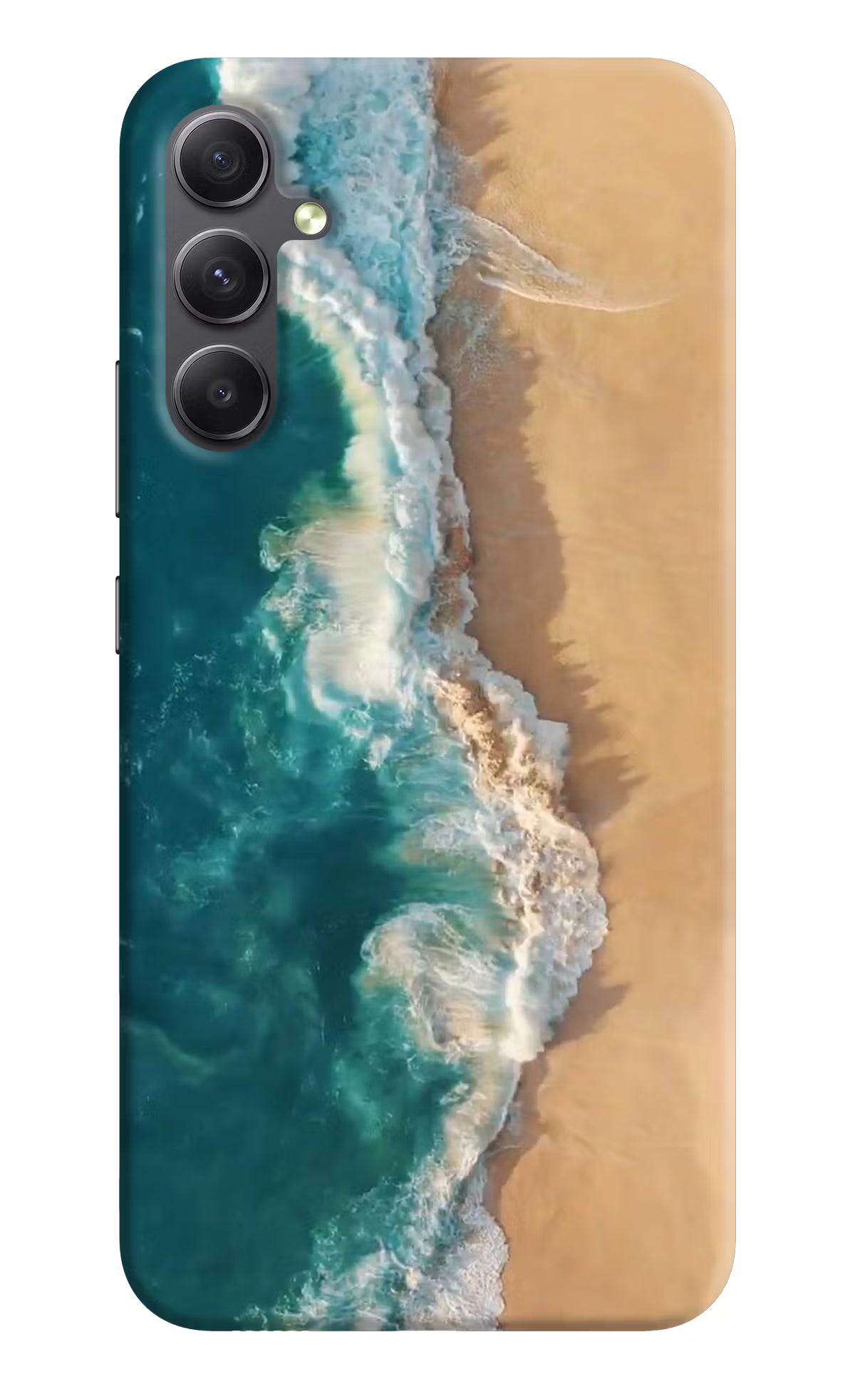 Ocean Beach Samsung A34 5G Hard Case Back Cover by Casekaro