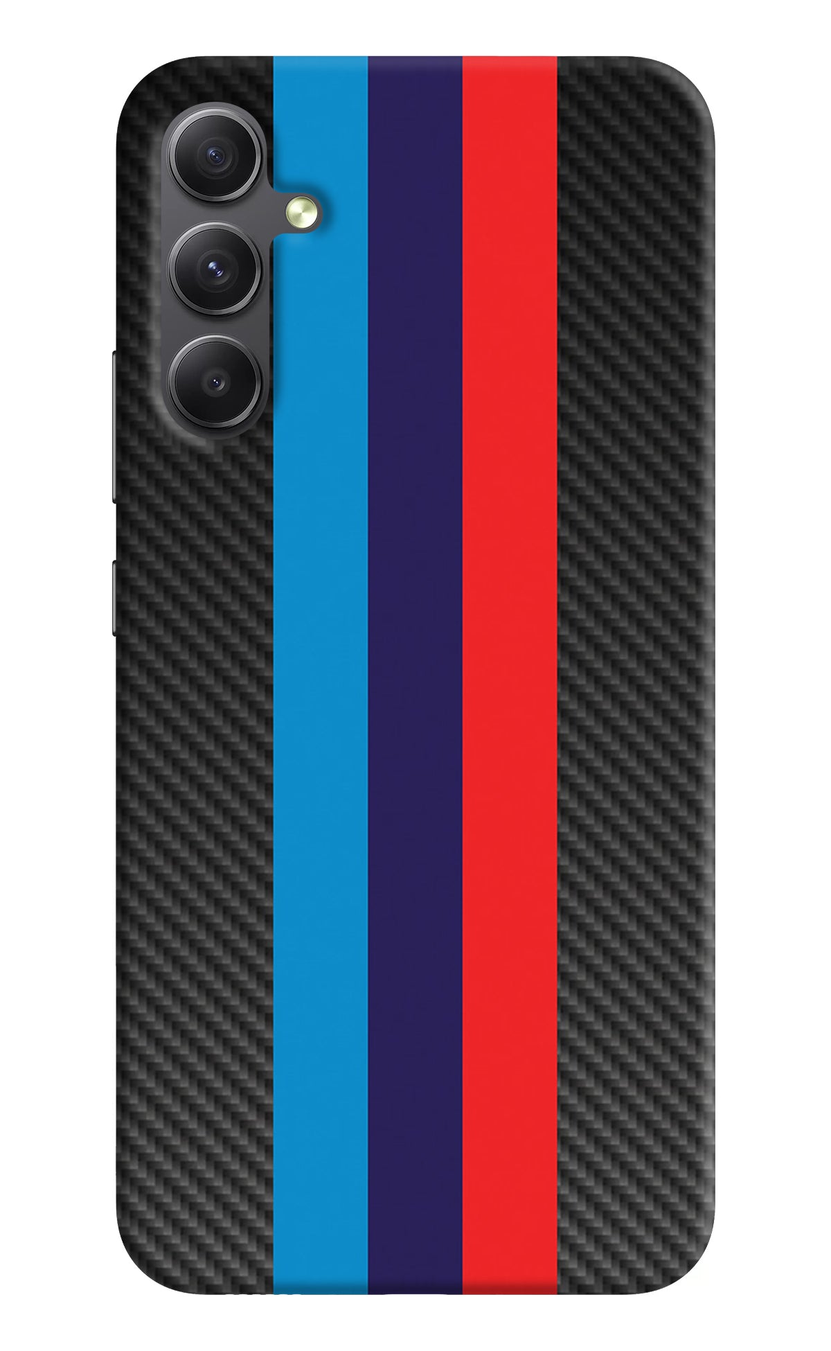 BMW Stripes Pattern Samsung A34 5G Back Cover