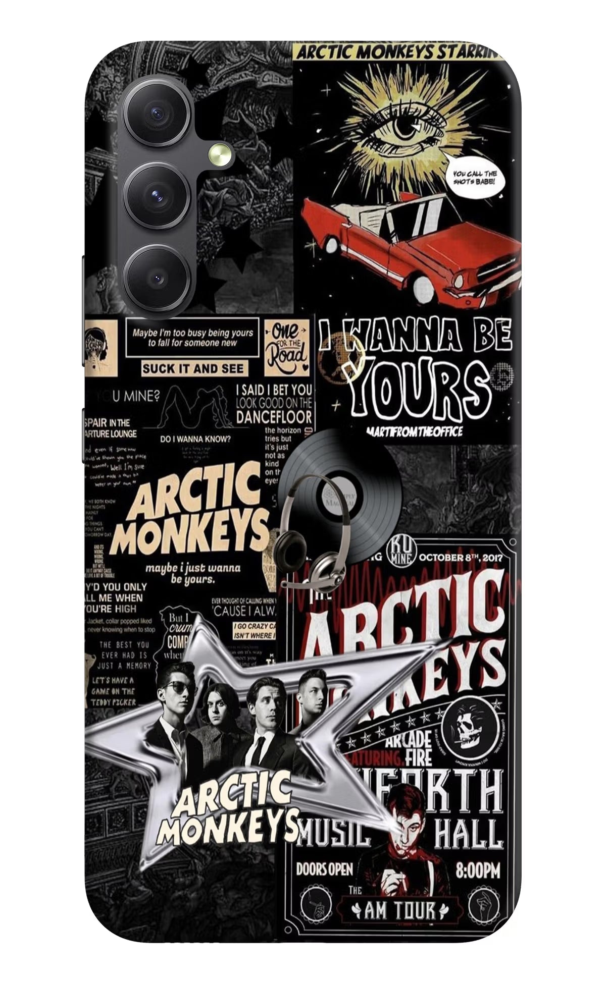 Arctic Monkeys Samsung A34 5G Hard Case Back Cover by Casekaro