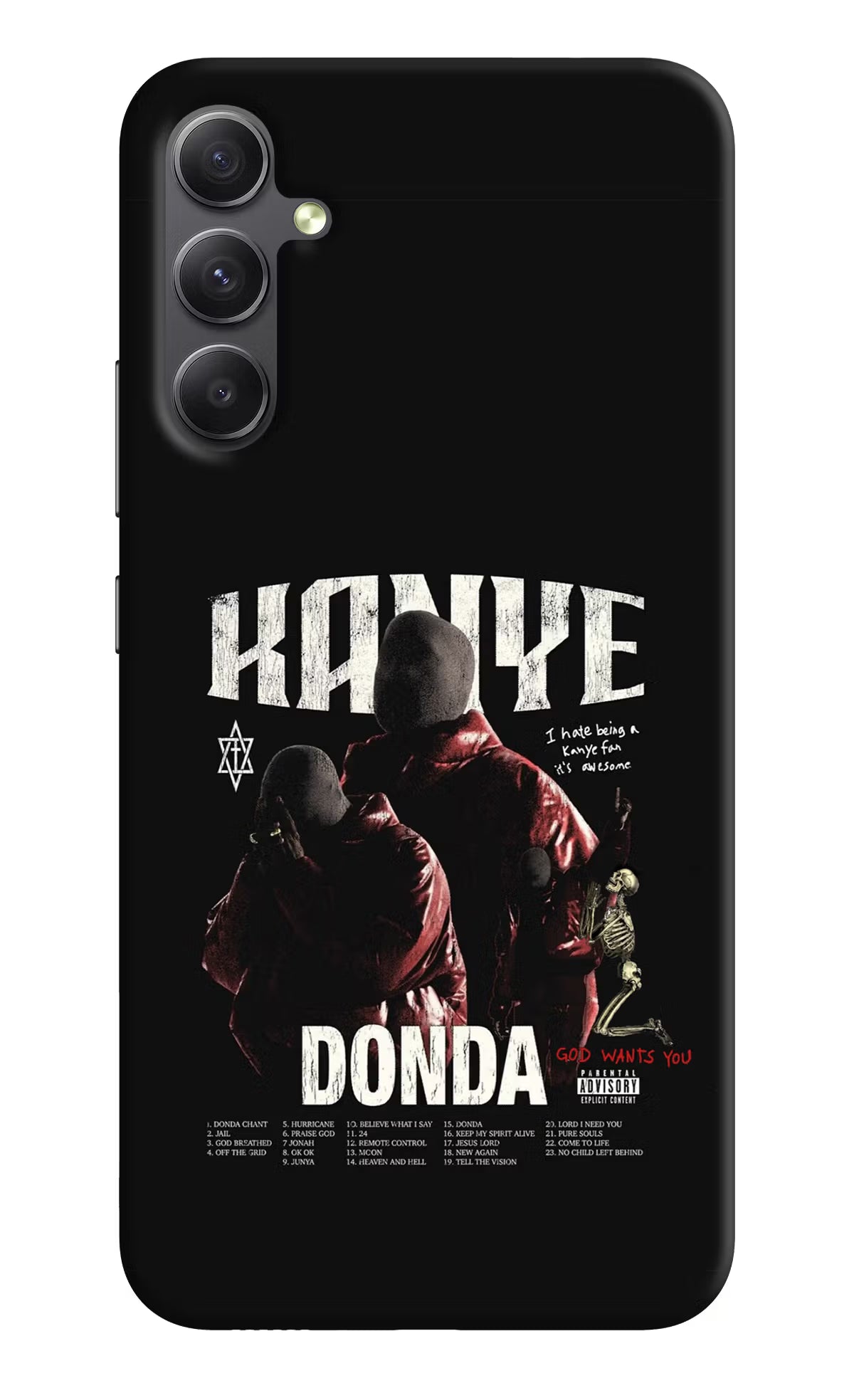 Donda Kanye West Samsung A34 5G Hard Case Back Cover by Casekaro