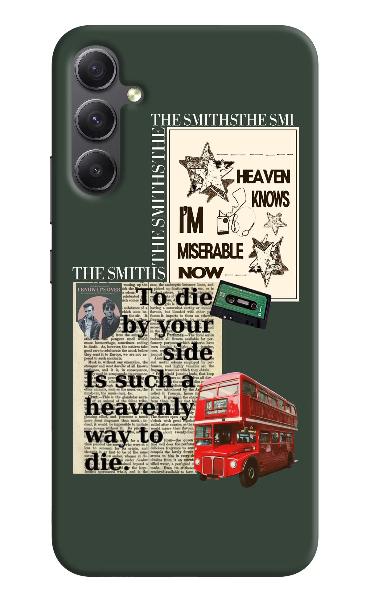 The Smiths Samsung A34 5G Hard Case Back Cover by Casekaro