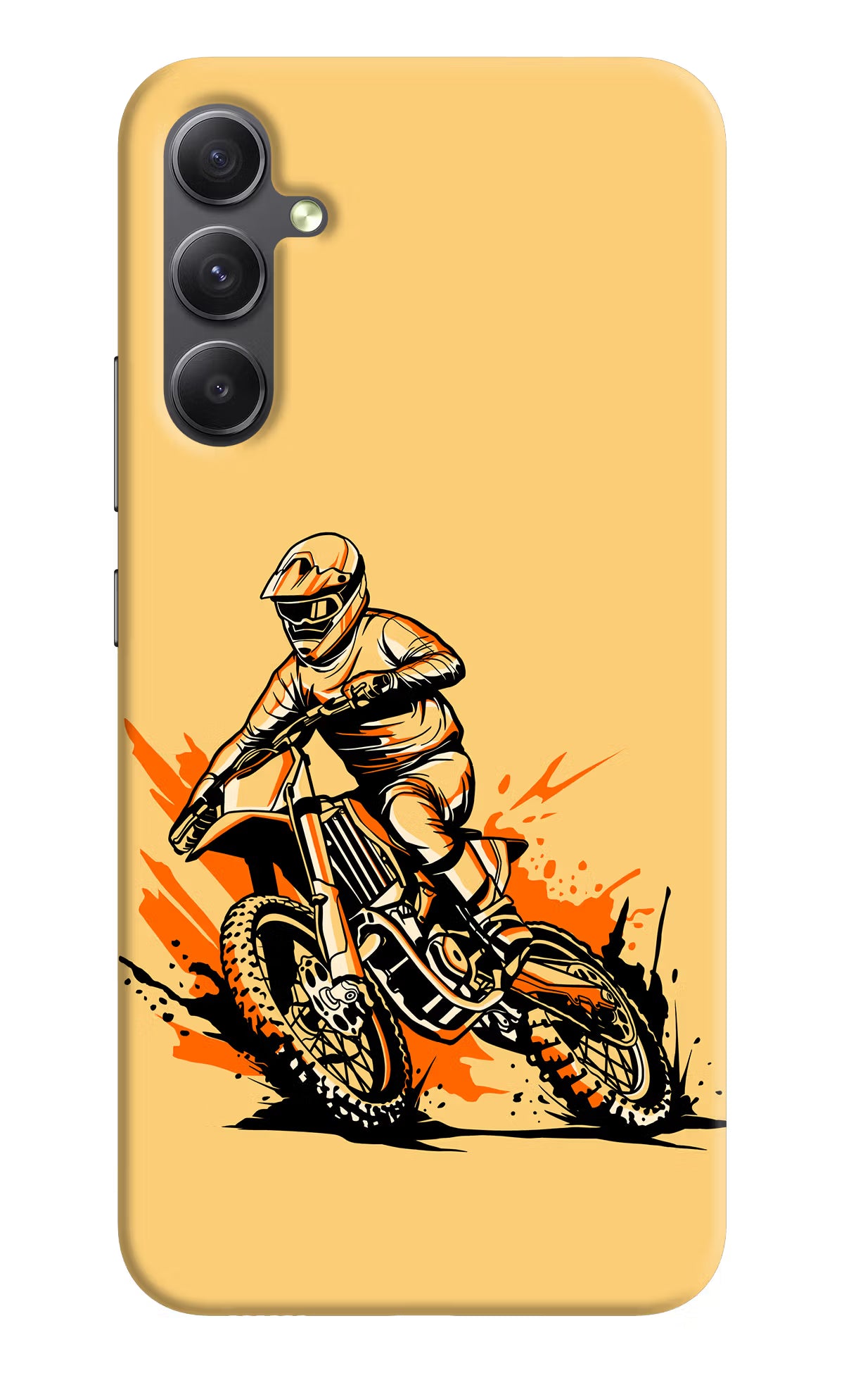 Off-Road Fury Samsung A34 5G Hard Case Back Cover by Casekaro