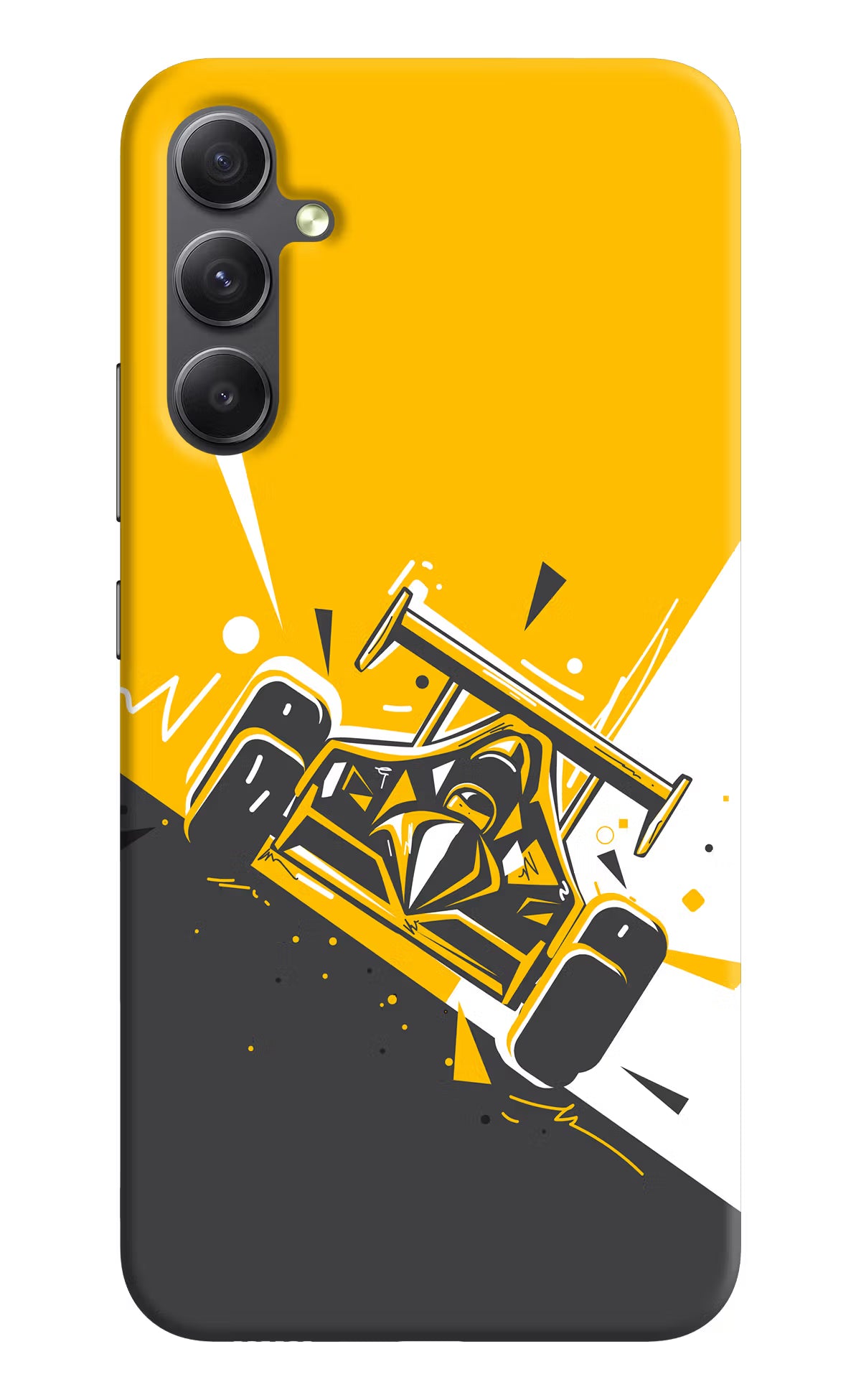 Track King Samsung A34 5G Hard Case Back Cover by Casekaro