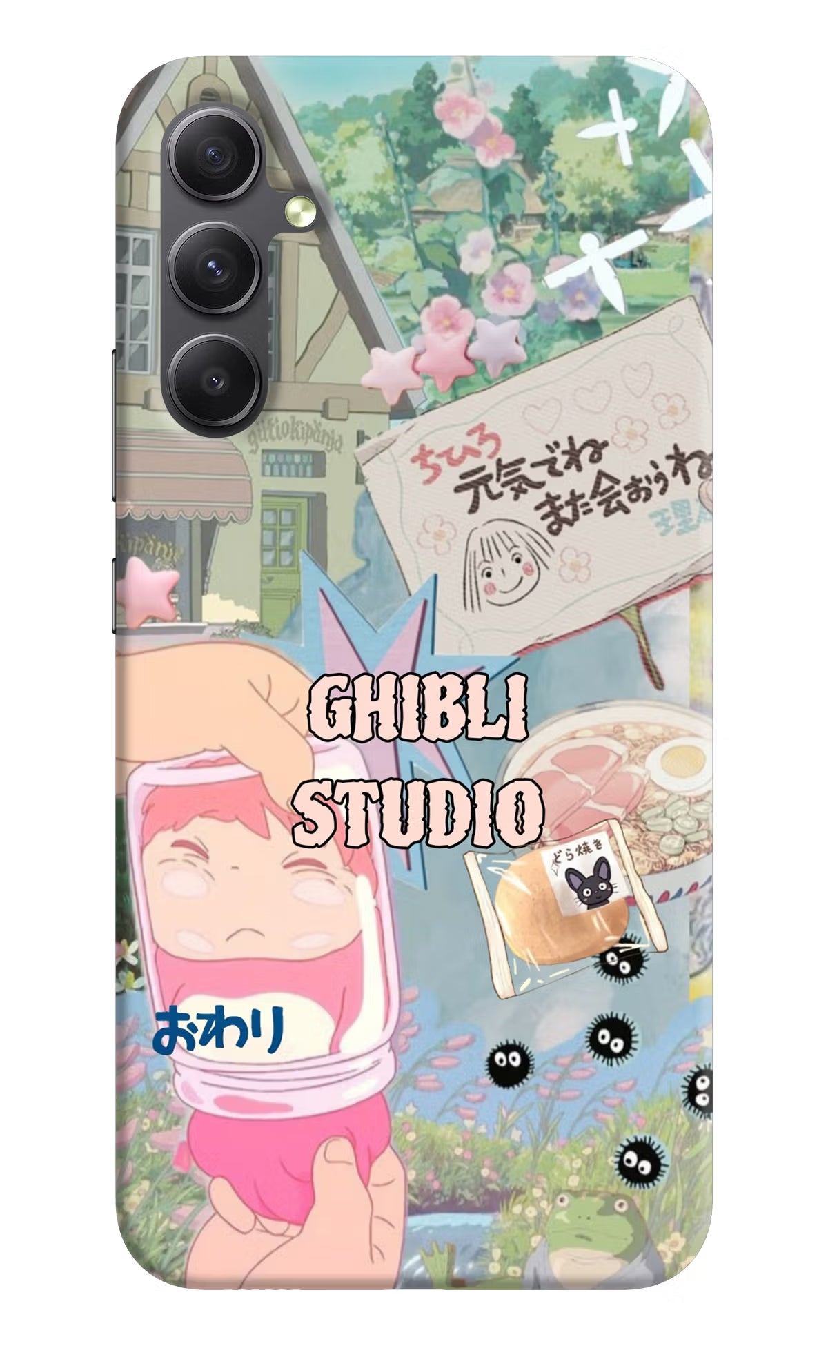 Studio Ghibli Samsung A34 5G Back Cover
