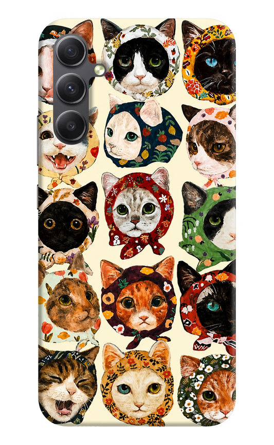 Cool Cat Samsung A34 5G Hard Case Back Cover by Casekaro