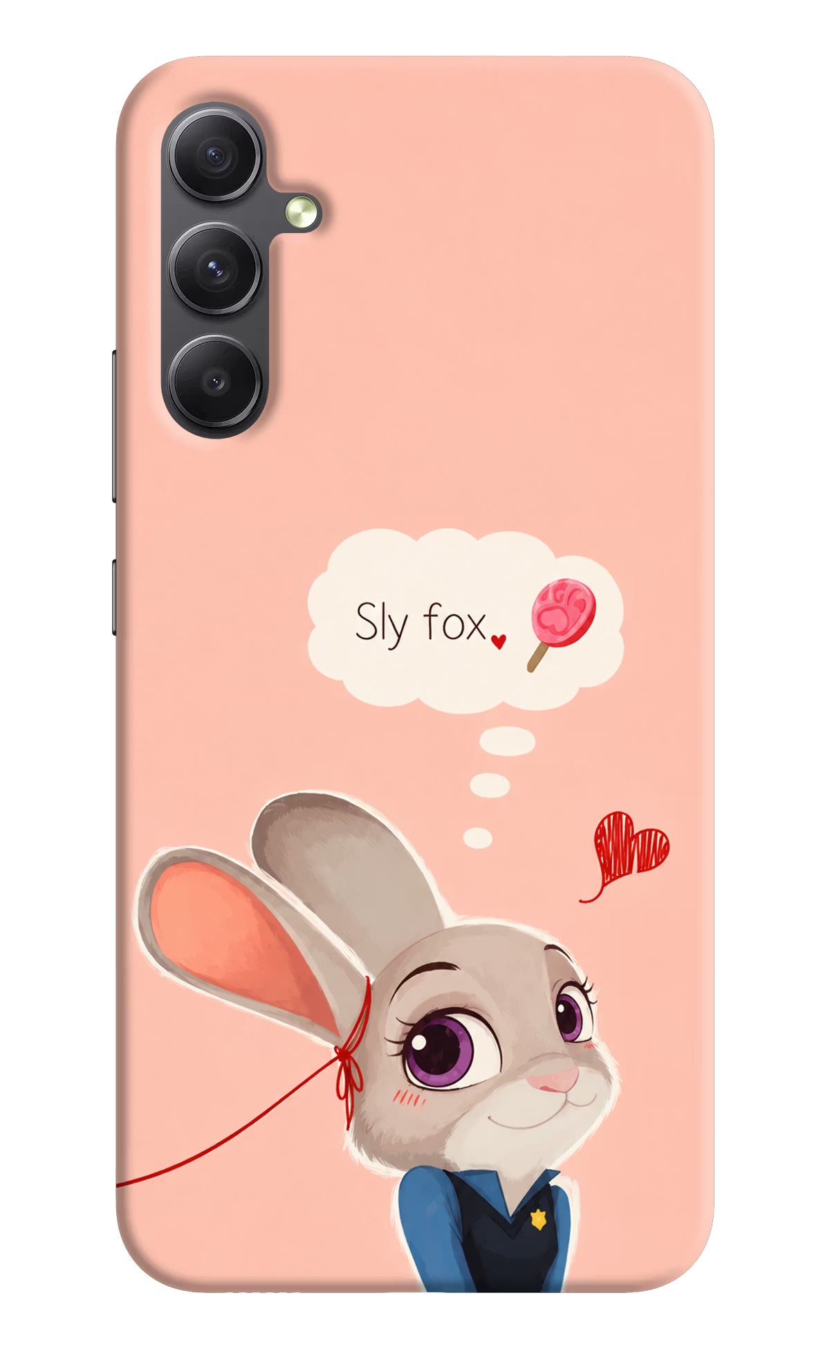 Judy Charm Samsung A34 5G Back Cover