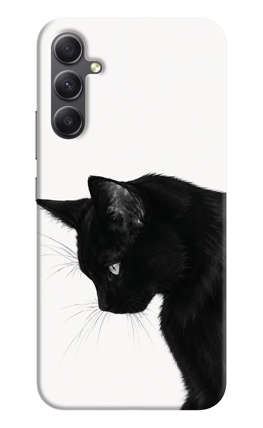 Shadow Gaze Samsung A34 5G Hard Case Back Cover by Casekaro