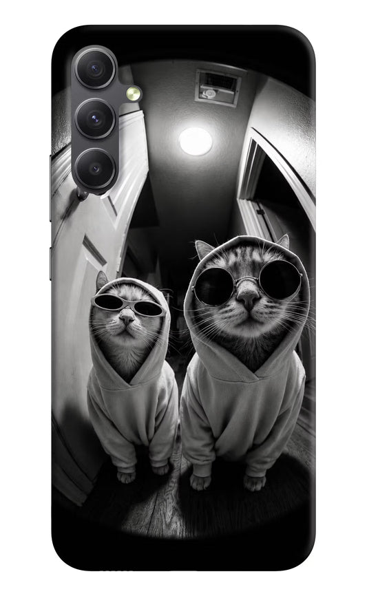 Hood Cats Samsung A34 5G Hard Case Back Cover by Casekaro