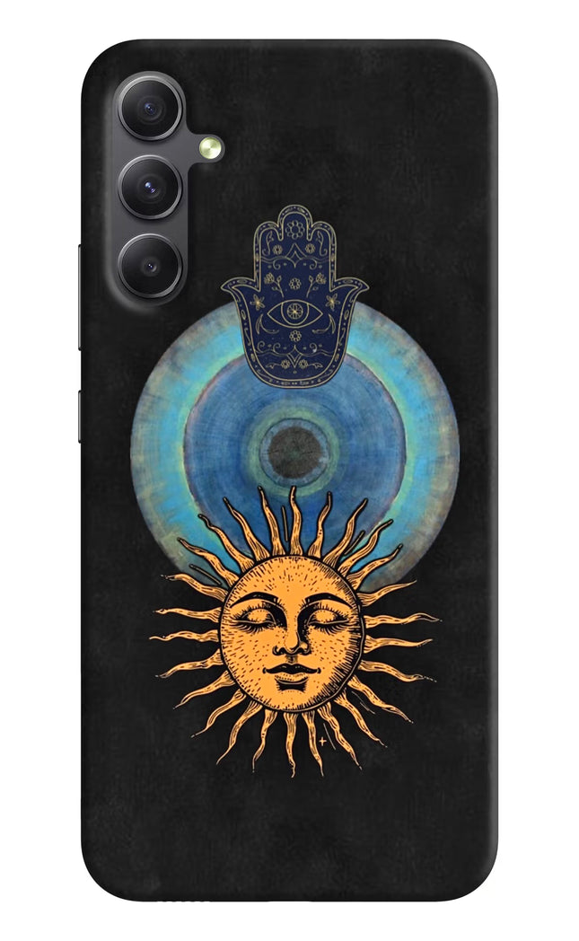 Divine Sun Samsung A34 5G Hard Case Back Cover by Casekaro