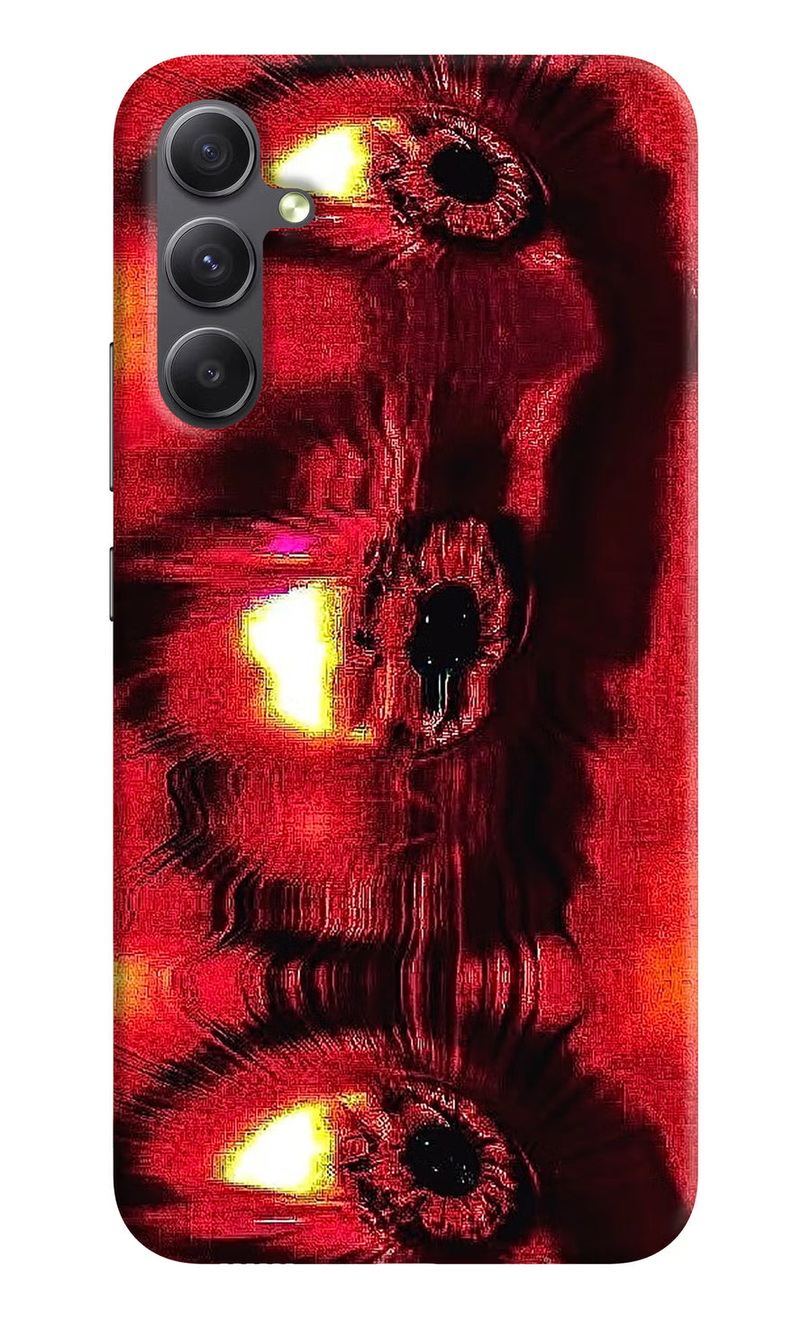 Fire Eye Samsung A34 5G Back Cover, Hard case