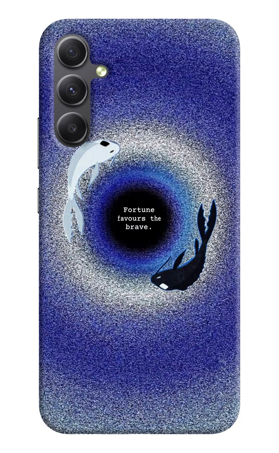 Dark Koi Samsung A34 5G Back Cover, Hard case