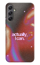 Pink Aura Samsung A34 5G Back Cover