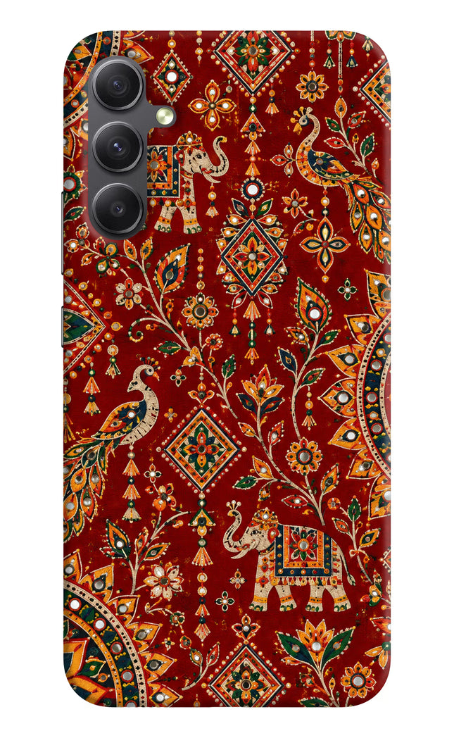 Laal Riwaaz Samsung A34 5G Hard Case Back Cover by Casekaro