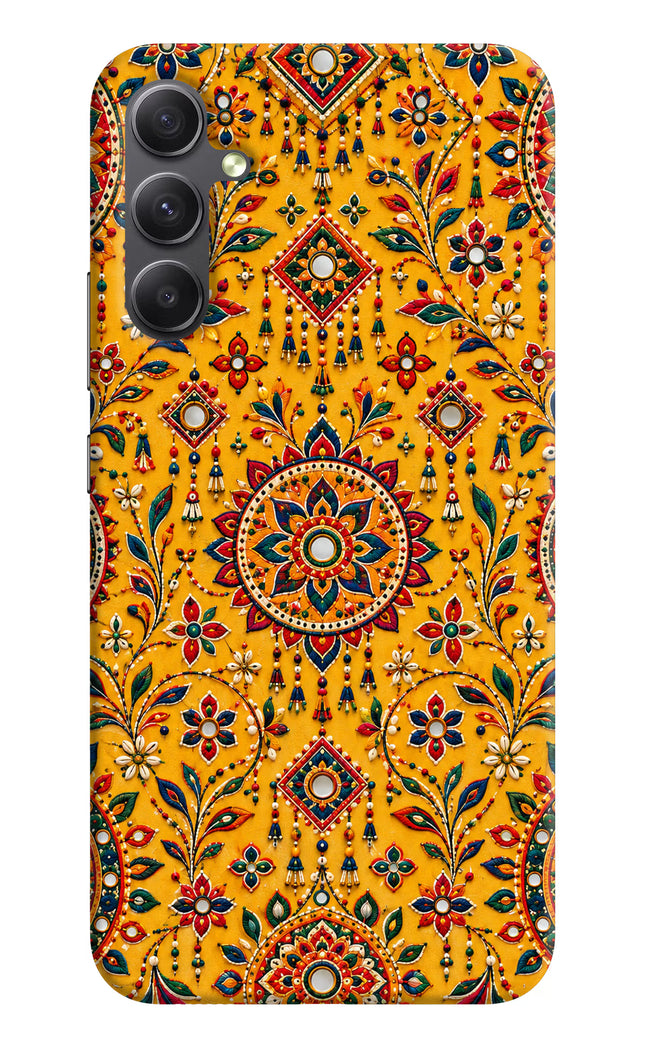 Sunlit Aura Samsung A34 5G Hard Case Back Cover by Casekaro