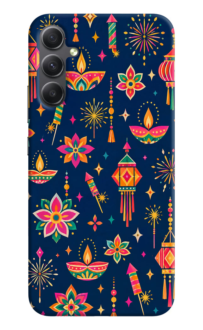 Festive Pop Samsung A34 5G Hard Case Back Cover by Casekaro