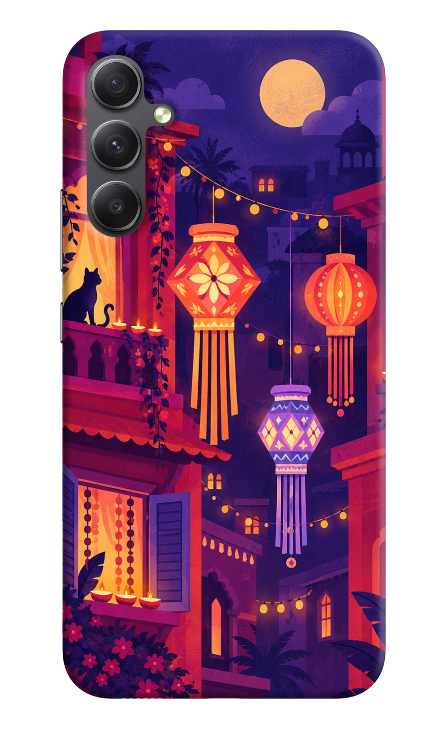 Lantern Lane Samsung A34 5G Back Cover, Hard case