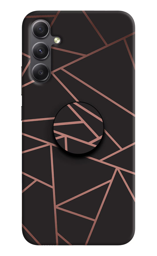 Geometric Pattern Samsung A34 5G Pop Case by Casekaro