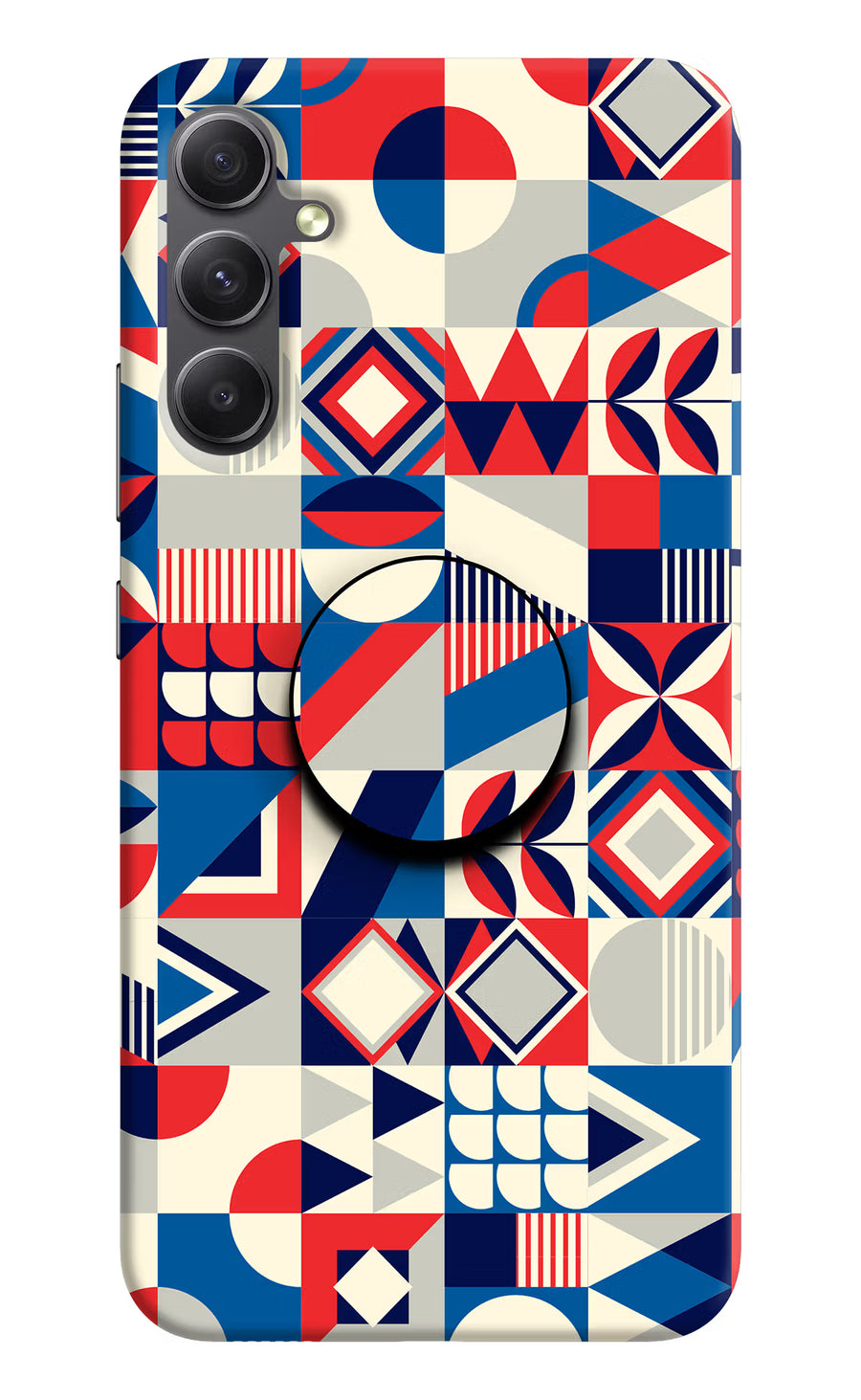 Colorful Pattern Samsung A34 5G Pop Case, Hard case